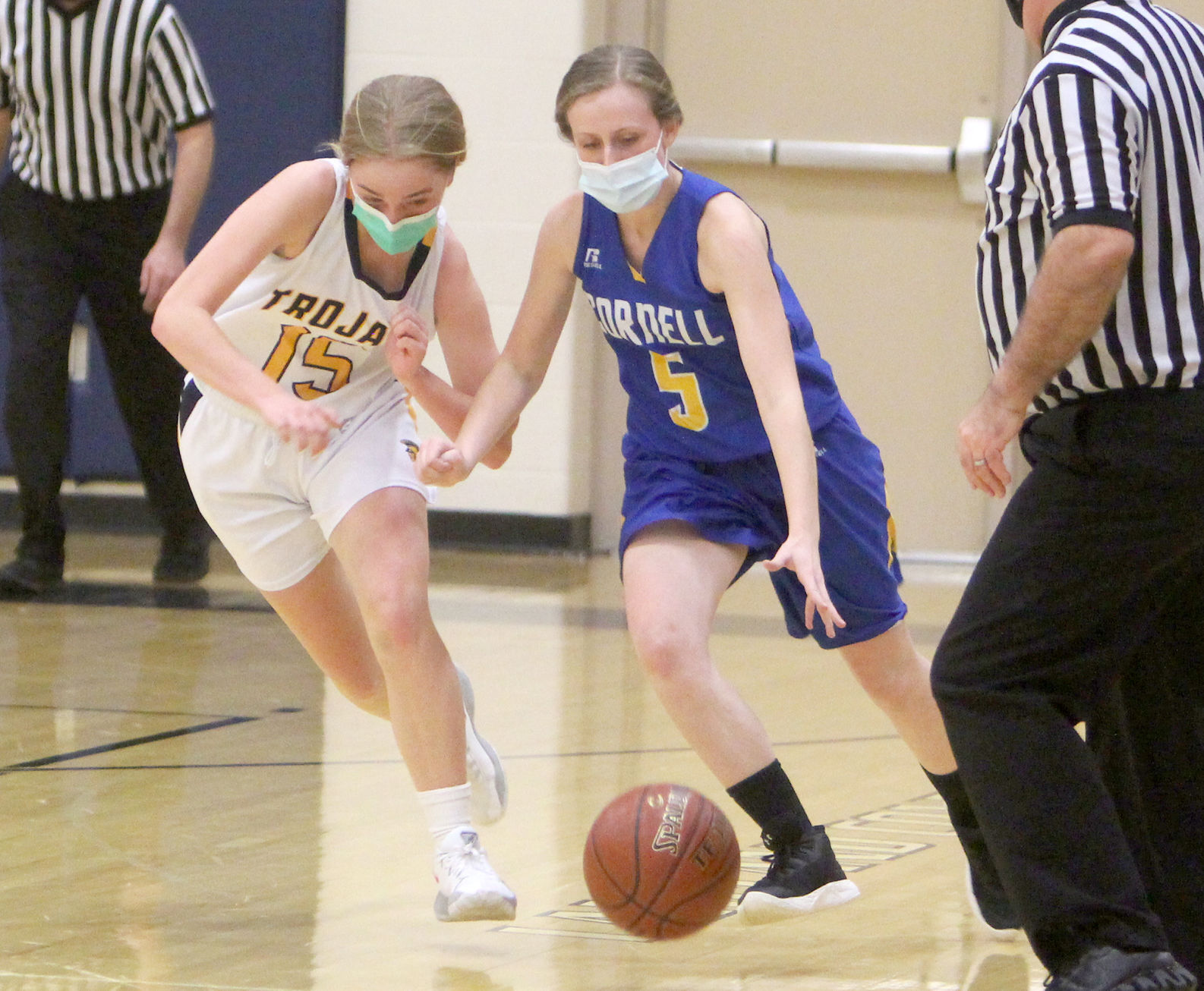 Cornell at New Auburn girls basketball 1-15-21